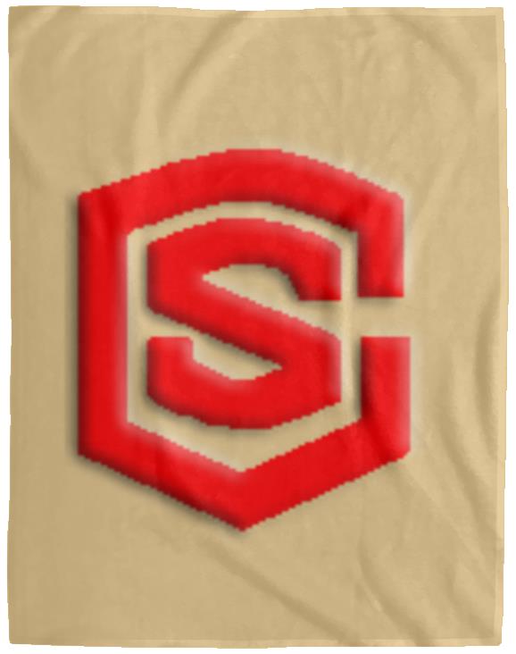 red (2) VPL Cozy Plush Fleece Blanket - 60x80