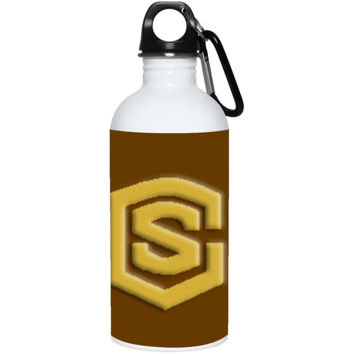 gold (2) 23663 20 oz. Stainless Steel Water Bottle