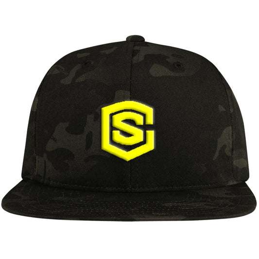 yellow (3) STC19 Flat Bill High-Profile Snapback Hat
