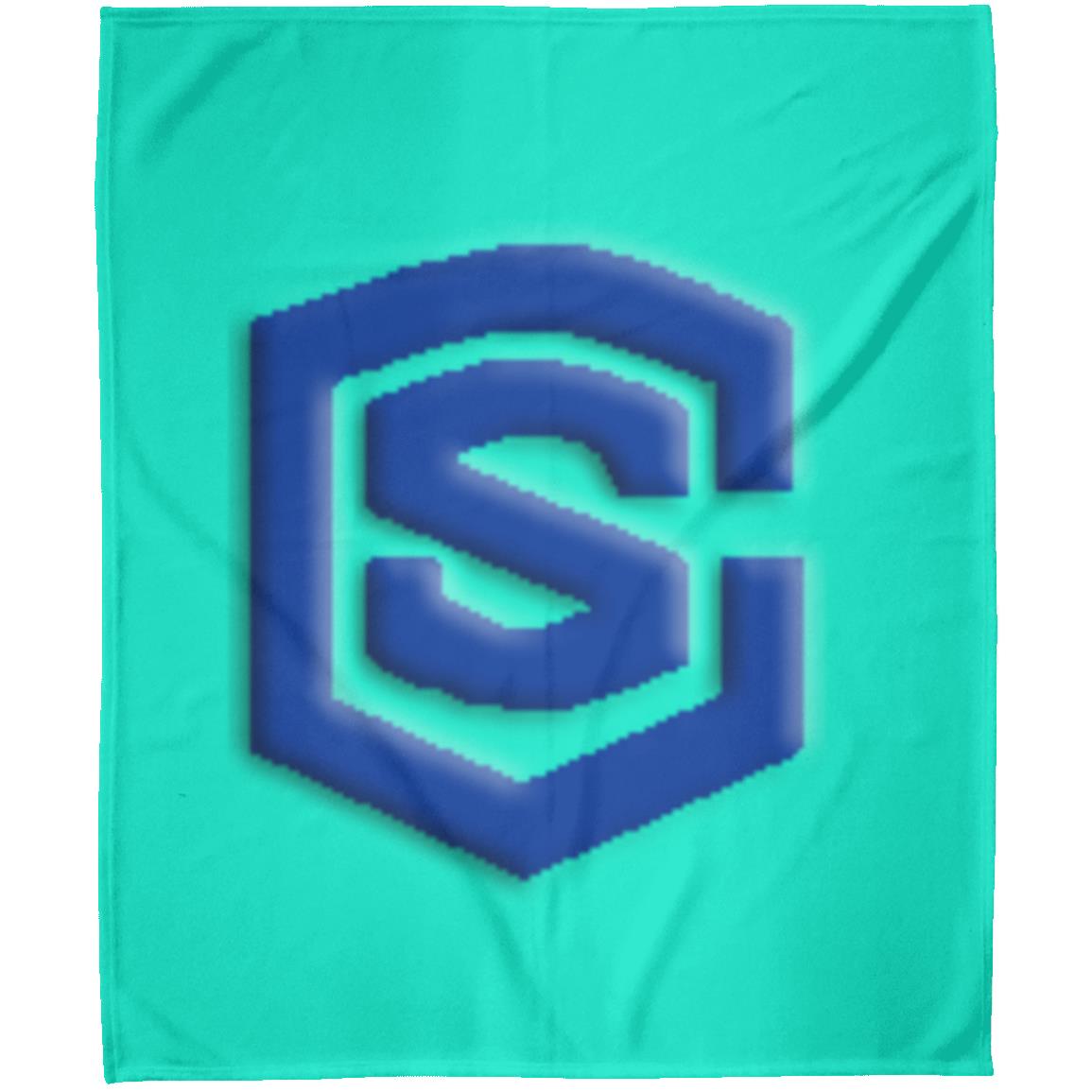 blue (2) FLM Arctic Fleece Blanket 50x60