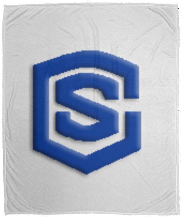 blue (2) VPM Cozy Plush Fleece Blanket - 50x60