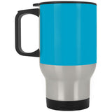 red (2) XP8400S Silver Stainless Travel Mug