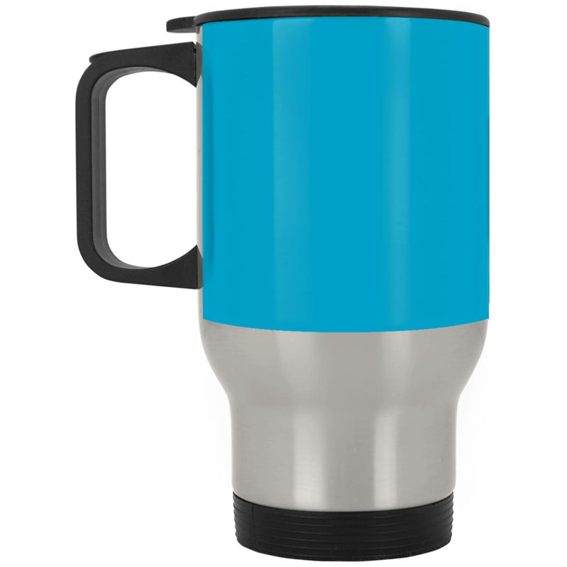 red (2) XP8400S Silver Stainless Travel Mug