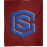 blue (2) FLM Arctic Fleece Blanket 50x60