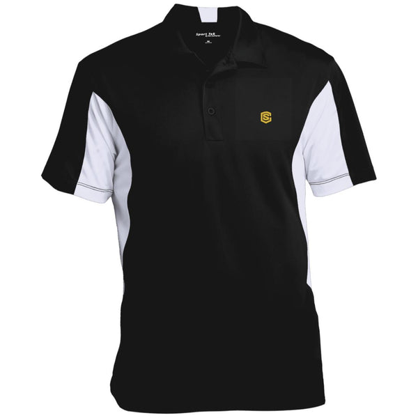 Illustrator Gold Logo ST655 Men's Colorblock Performance Polo