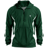 Illustrator Silver Logo JST63 Unisex Colorblock Raglan Anorak Jacket