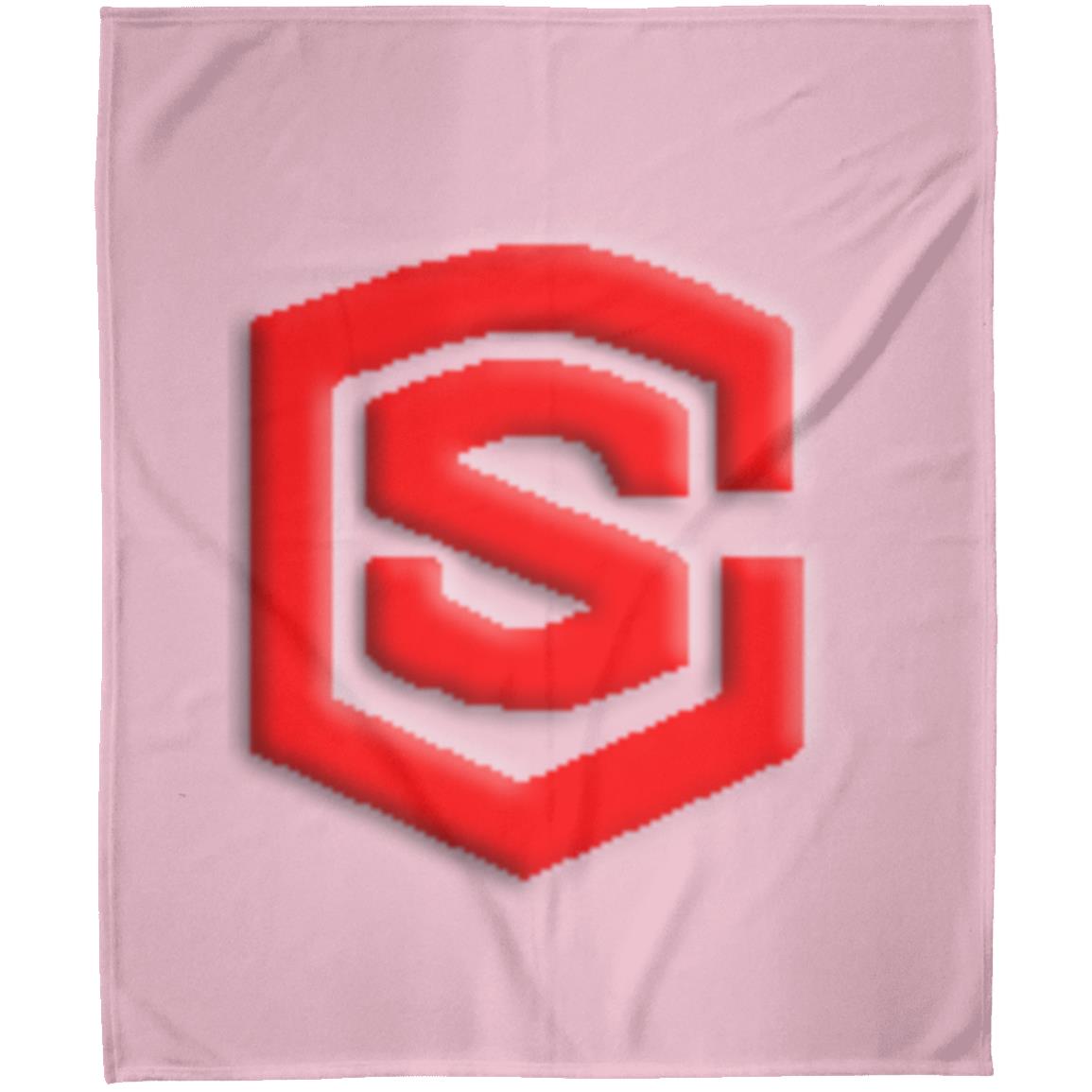 red (2) FLM Arctic Fleece Blanket 50x60