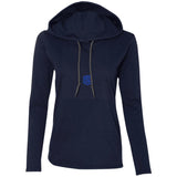 Illustrator Blue Logo 887L Ladies' LS T-Shirt Hoodie