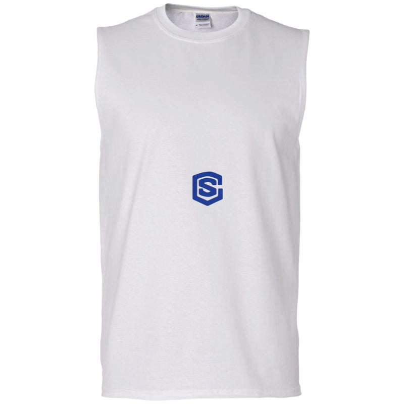 Illustrator Blue Logo G270 Men's Ultra Cotton Sleeveless T-Shirt