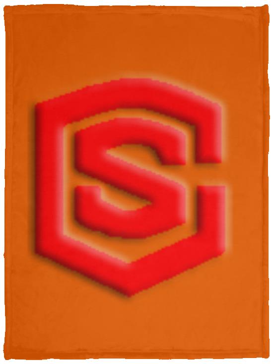 red (2) VPS Cozy Plush Fleece Blanket - 30x40