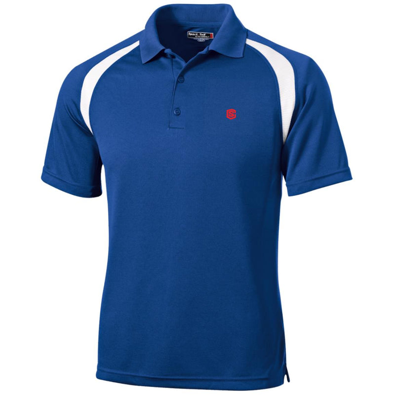 Illustrator Red Logo T476 Moisture-Wicking Tag-Free Golf Shirt
