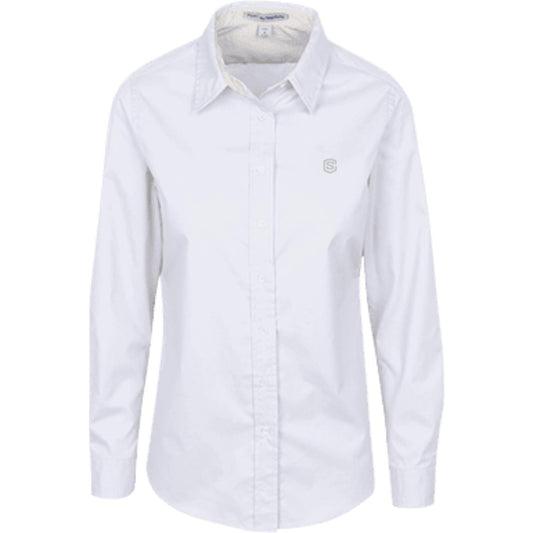 Illustrator Silver Logo L608 Ladies' LS Blouse