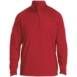 Illustrator Red Logo ST850 1/2 Zip Raglan Performance Pullover