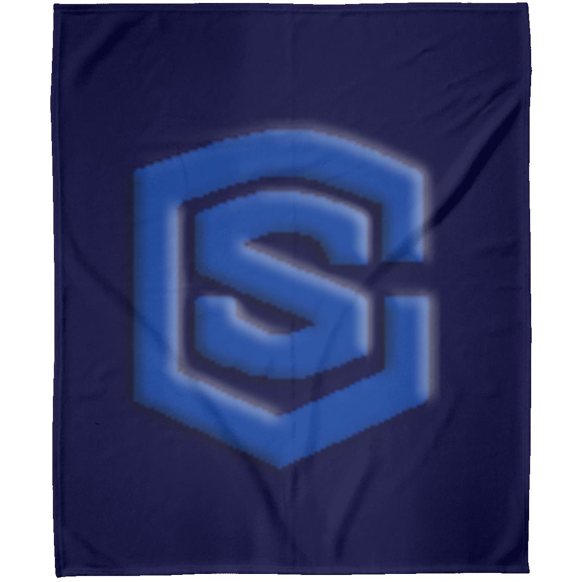 blue (2) FLM Arctic Fleece Blanket 50x60