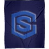 blue (2) FLM Arctic Fleece Blanket 50x60
