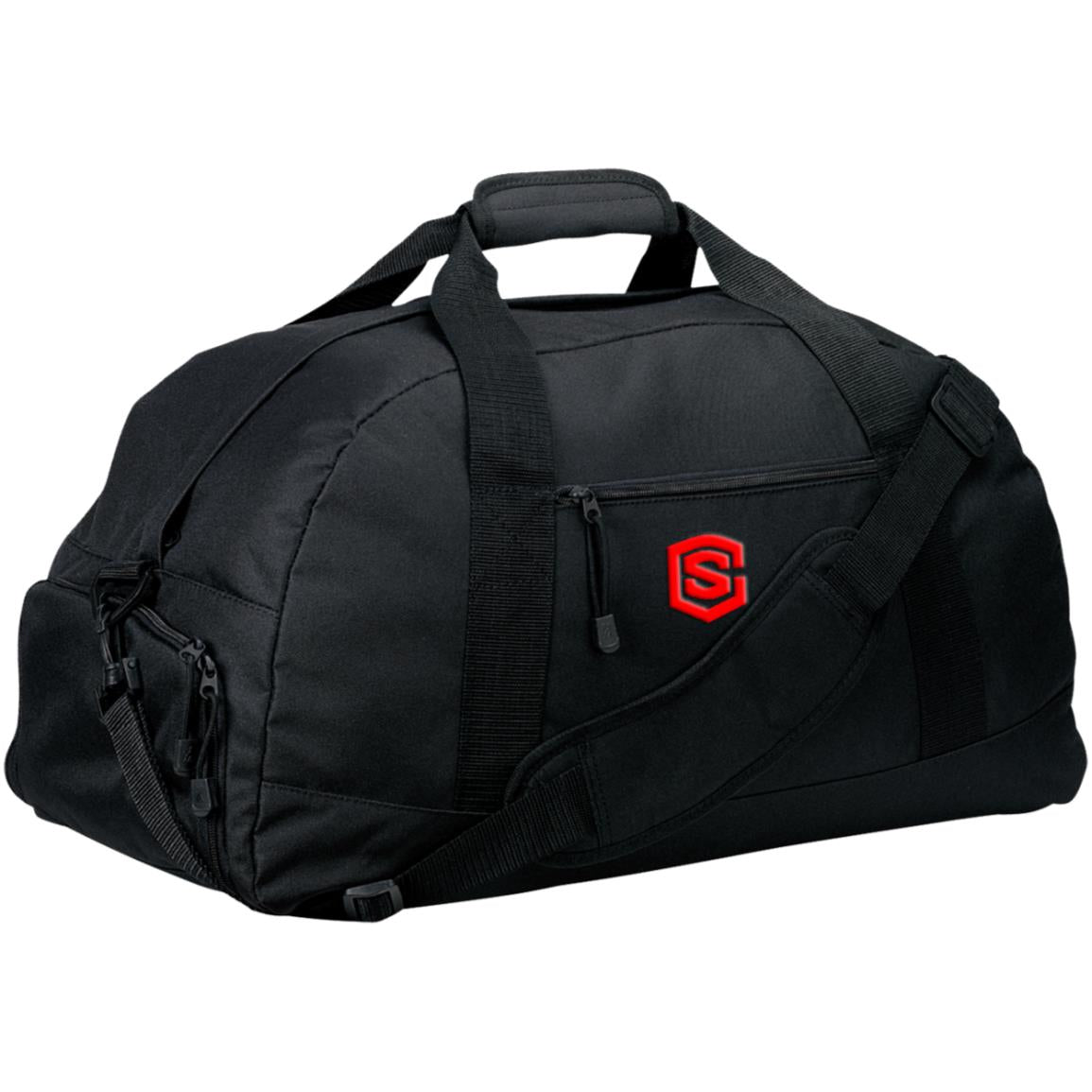 red (2) BG980 Basic Large-Sized Duffel Bag