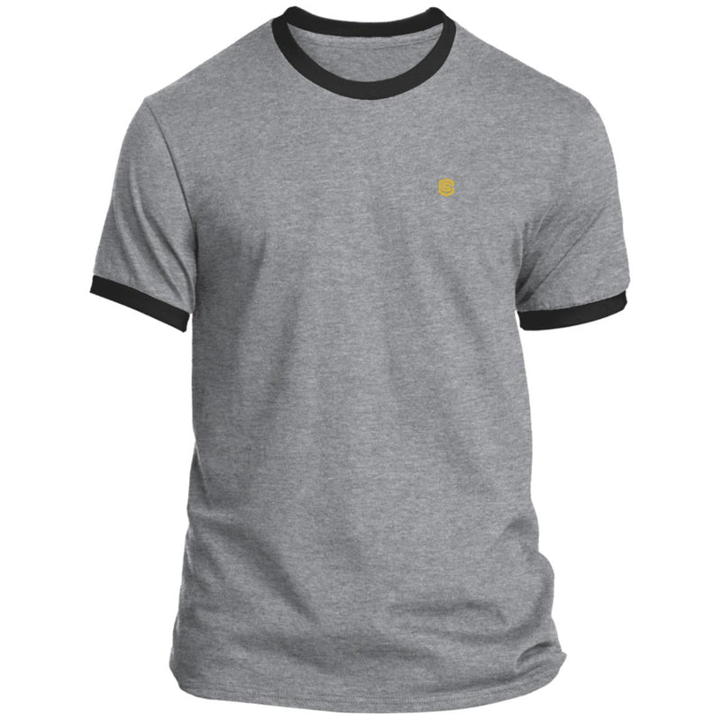 Illustrator Gold Logo PC54R Ringer Tee