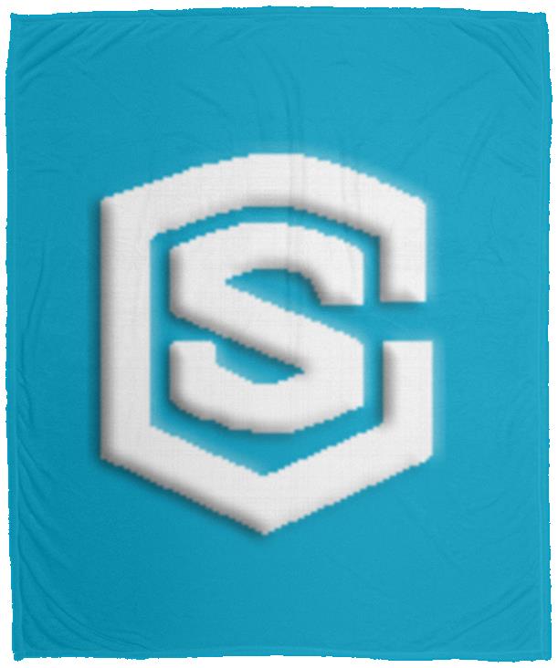 white (2) VPM Cozy Plush Fleece Blanket - 50x60