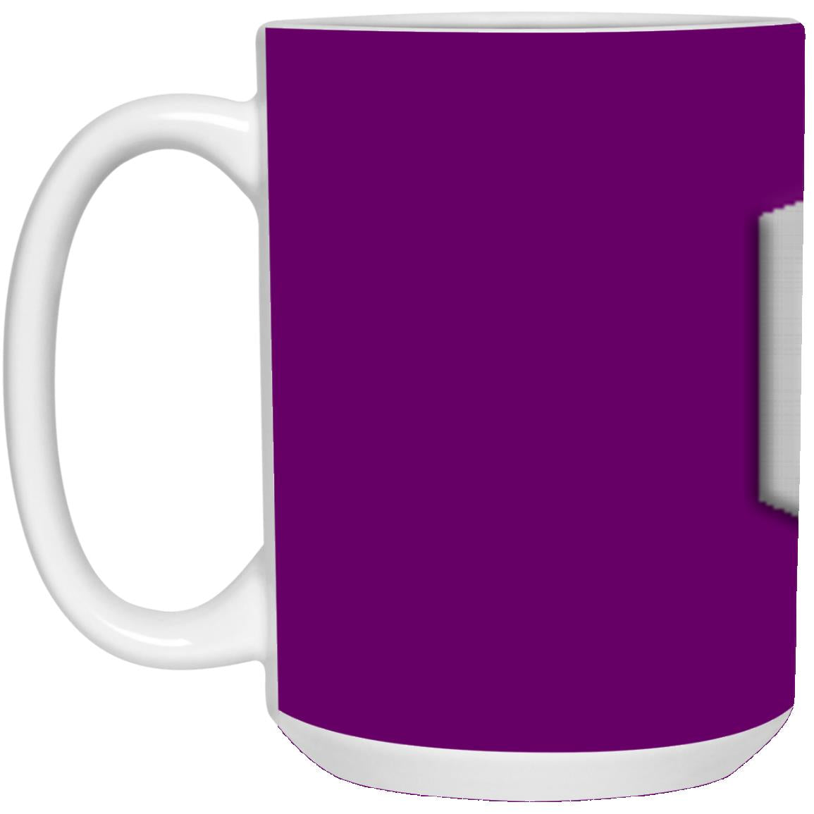 silver (2) 21504 15 oz. White Mug