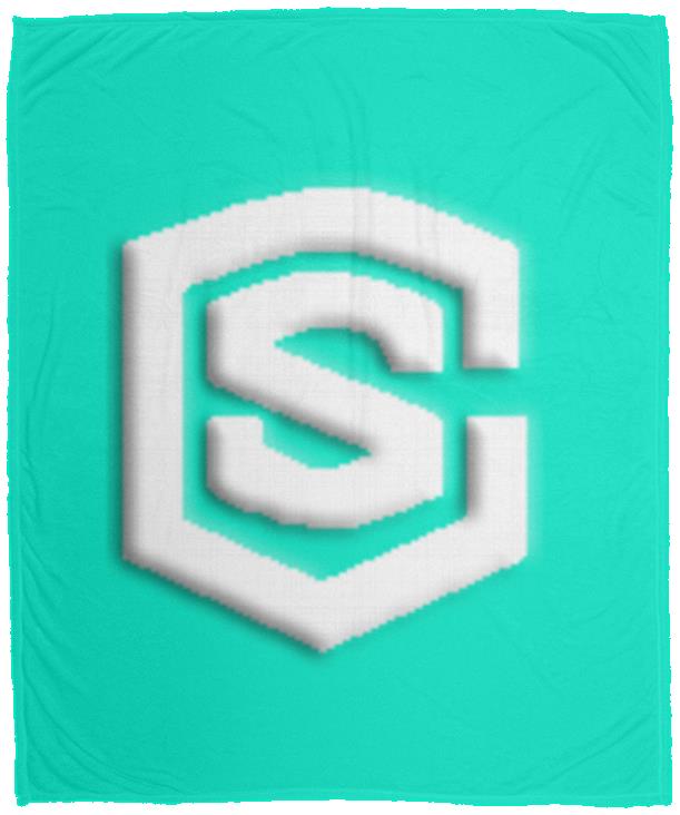 white (2) VPM Cozy Plush Fleece Blanket - 50x60