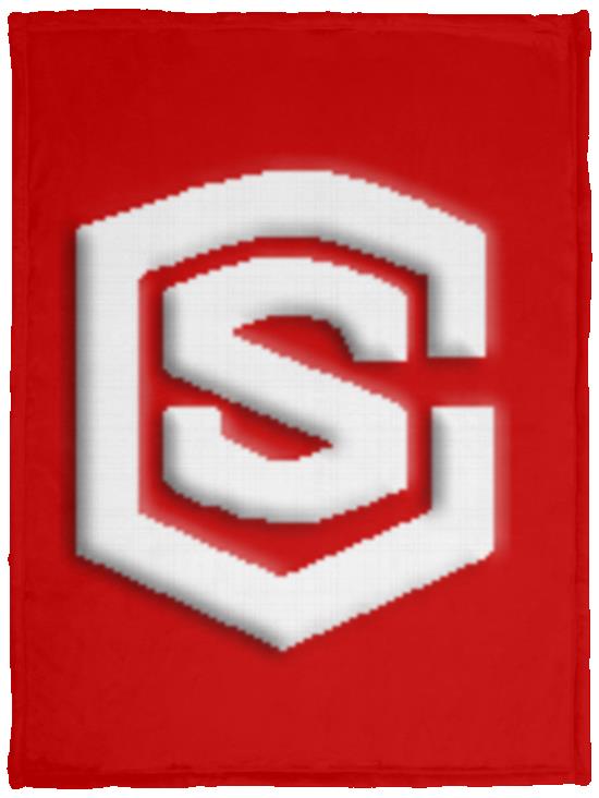 white (2) VPS Cozy Plush Fleece Blanket - 30x40