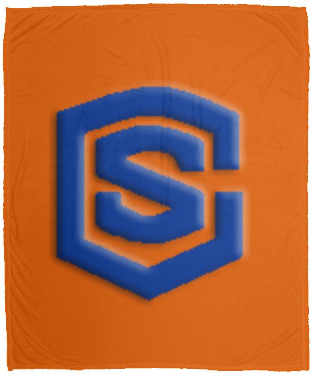 blue (2) VPM Cozy Plush Fleece Blanket - 50x60