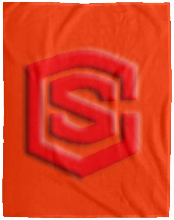 red (2) VPL Cozy Plush Fleece Blanket - 60x80