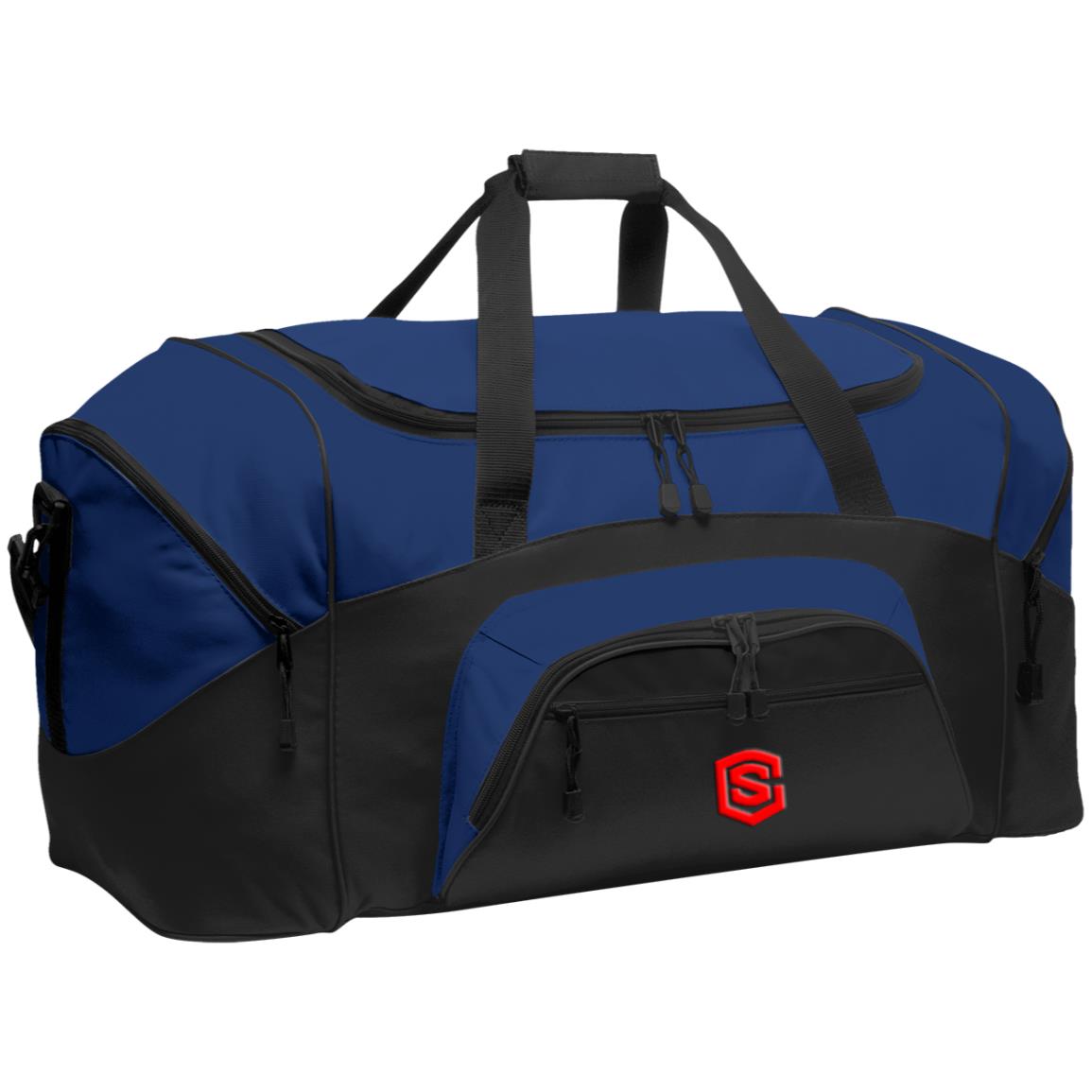 red (2) BG99 Colorblock Sport Duffel