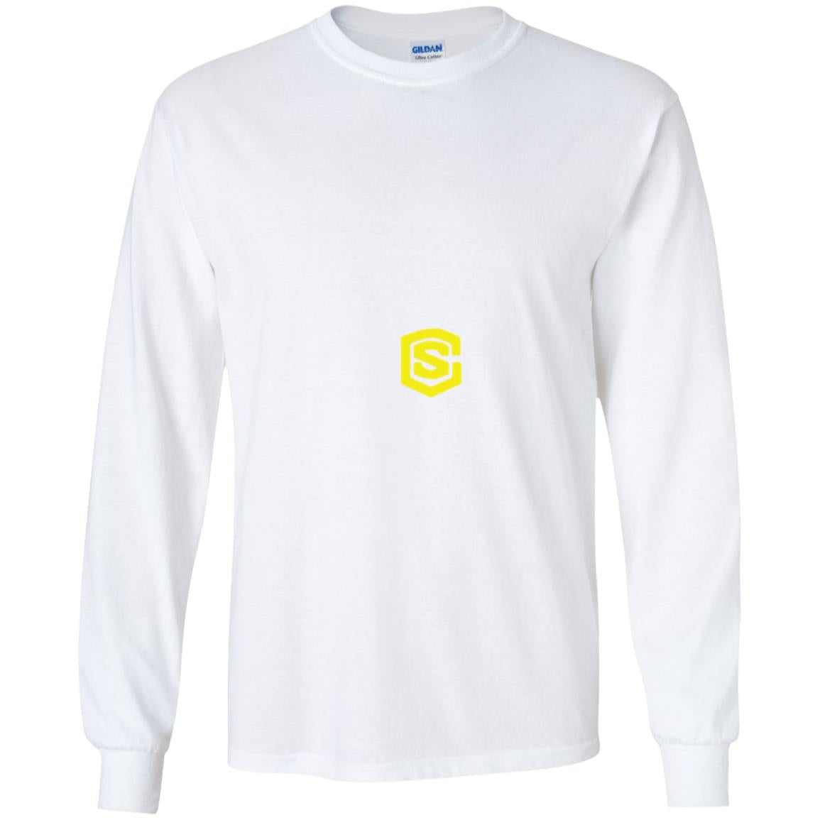 Illustrator Yellow Logo G240B Youth LS T-Shirt