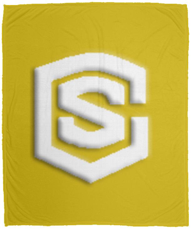 white (2) VPM Cozy Plush Fleece Blanket - 50x60