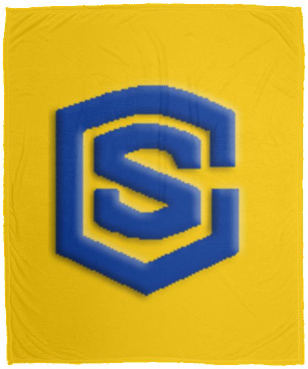 blue (2) VPM Cozy Plush Fleece Blanket - 50x60