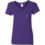 Illustrator Gold Logo G500VL Ladies' 5.3 oz. V-Neck T-Shirt