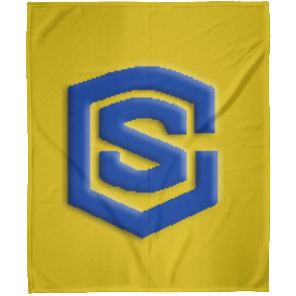 blue (2) FLM Arctic Fleece Blanket 50x60