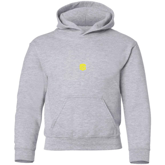 Illustrator Yellow Logo G185B Youth Pullover Hoodie