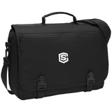 white (2) BG304 Messenger Briefcase