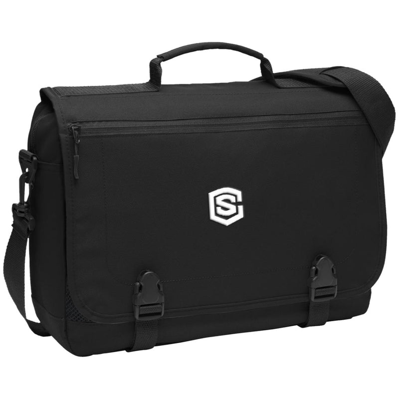 white (2) BG304 Messenger Briefcase