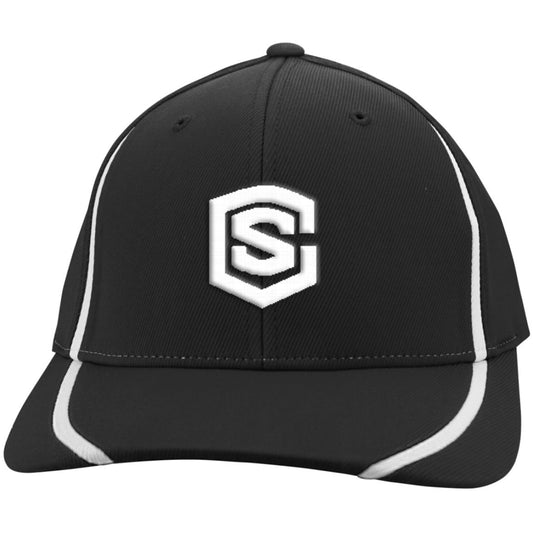 white (2) STC16 Flexfit Colorblock Cap
