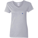 Illustrator Blue Logo G500VL Ladies' 5.3 oz. V-Neck T-Shirt