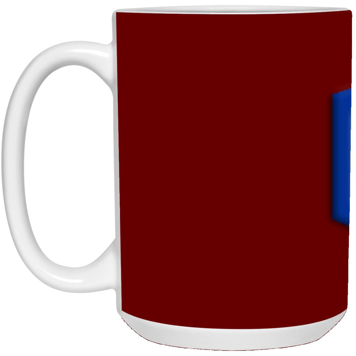 blue (2) 21504 15 oz. White Mug