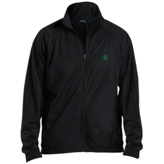 Illustrator Green Logo YST90 Youth Warm Up Jacket