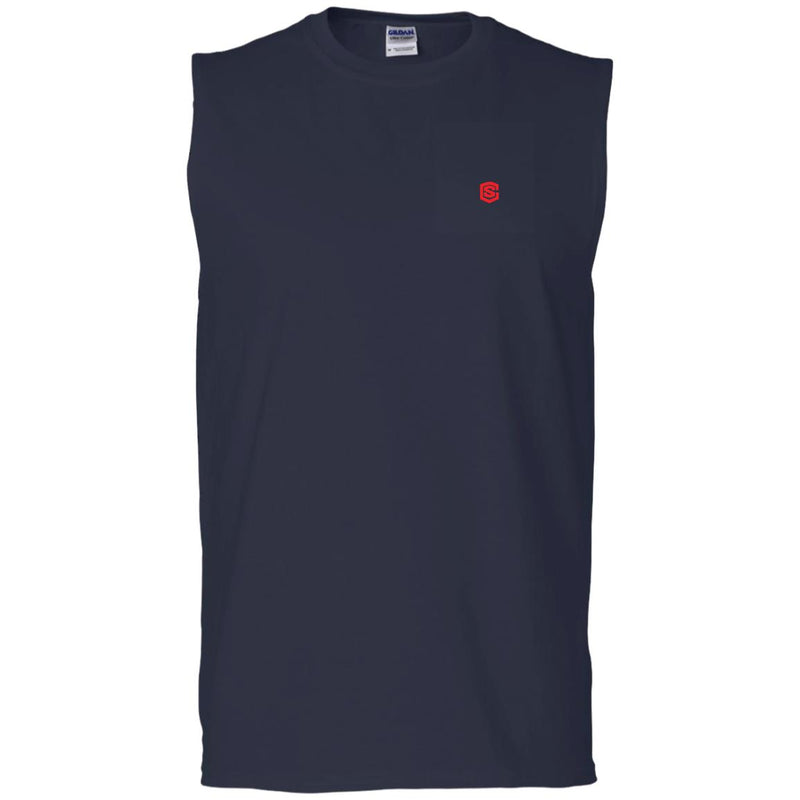 Illustrator Red Logo G270 Men's Ultra Cotton Sleeveless T-Shirt