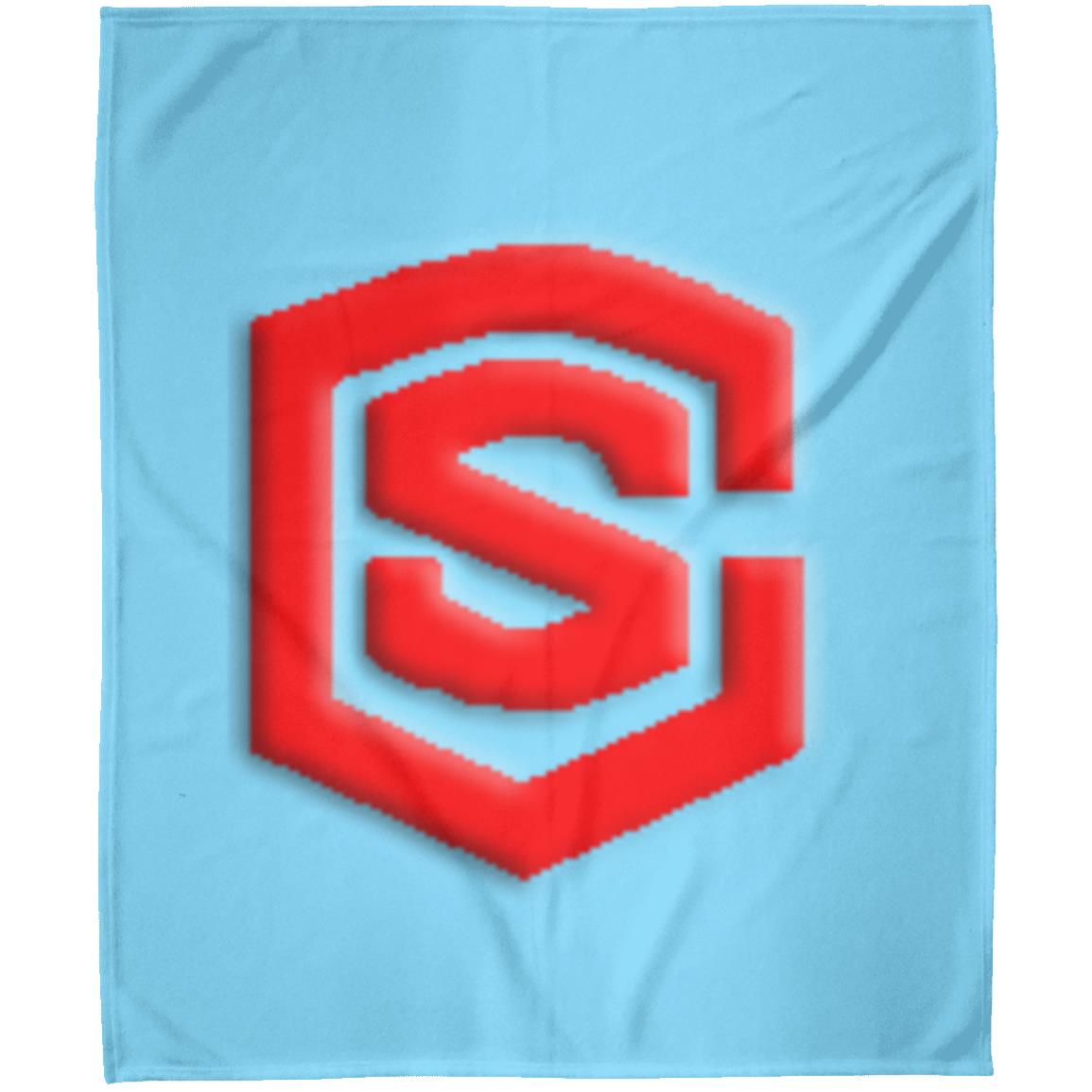 red (2) FLM Arctic Fleece Blanket 50x60