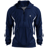 Illustrator Silver Logo JST63 Unisex Colorblock Raglan Anorak Jacket