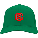 red (2) CP80 Twill Cap