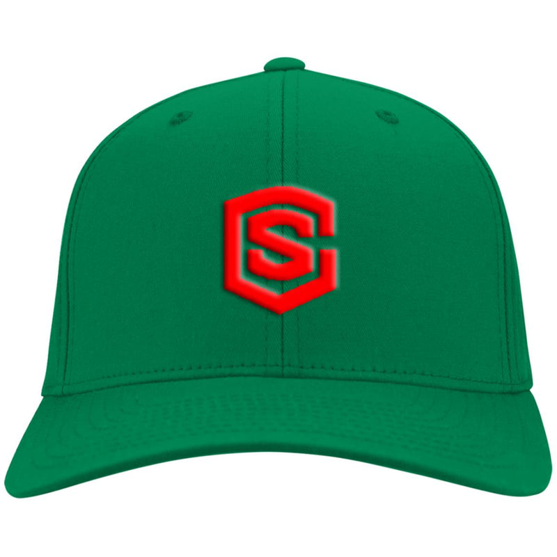 red (2) CP80 Twill Cap