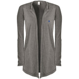 Illustrator Blue Logo DT156 Women's Hooded Cardigan