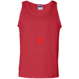 Illustrator Red Logo G220 100% Cotton Tank Top