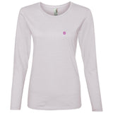 Illustrator Pink Logo 884L Ladies' Lightweight LS T-Shirt