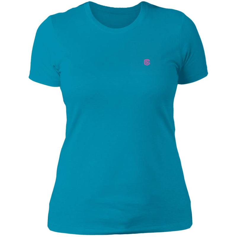 Illustrator Pink Logo NL3900 Ladies' Boyfriend T-Shirt