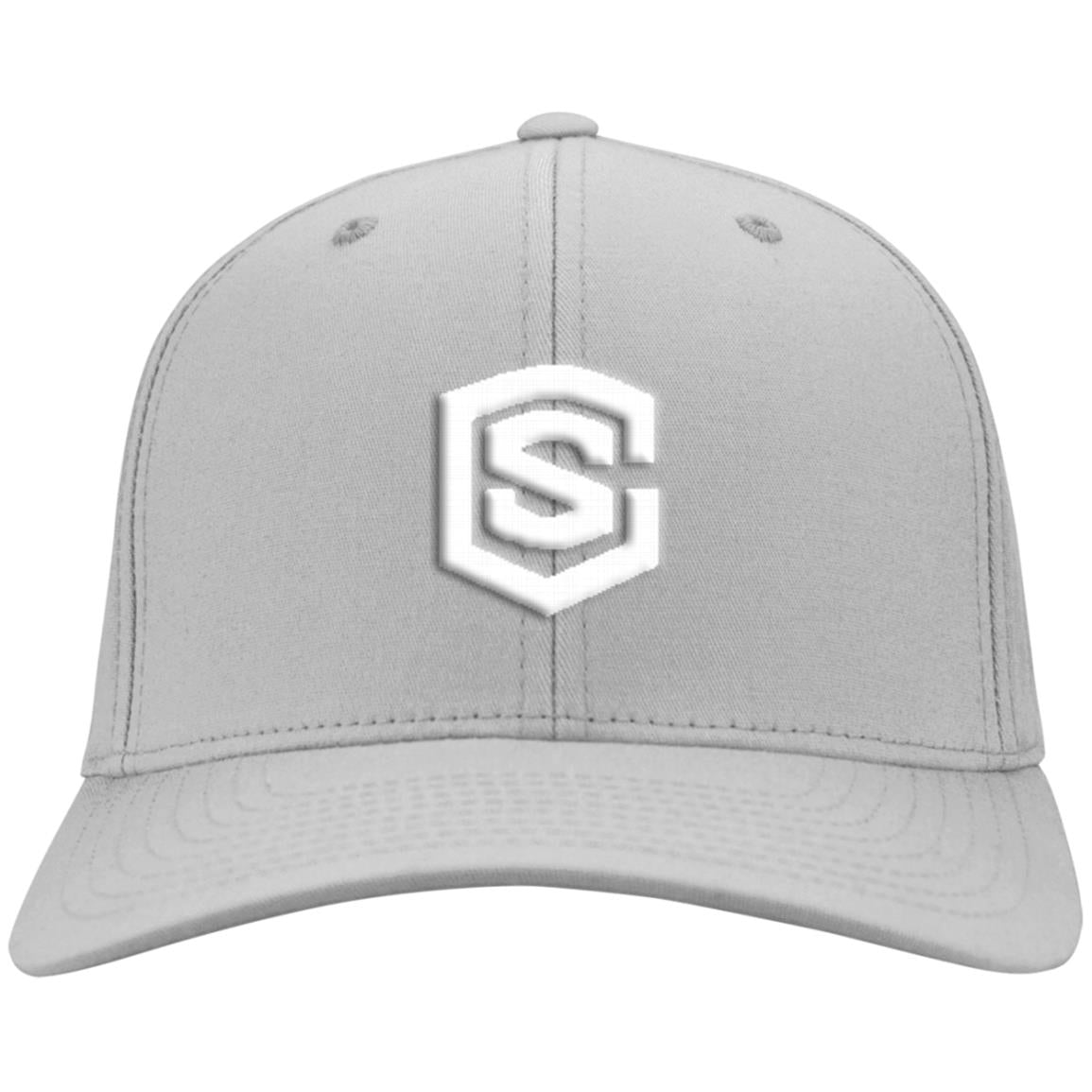 white (2) CP80 Twill Cap